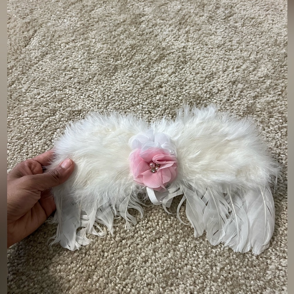 Angel wings for baby’s photoshoot prop
